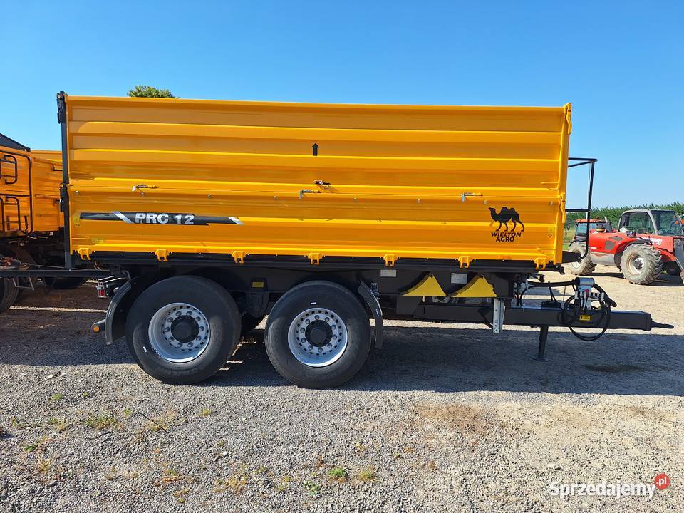 Przyczepa rolnicza burtowa TANDEM PRC2W12