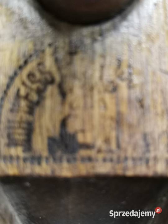 Zabytkowy strug hebel drewniany Art Deco Kraków