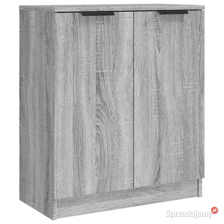 Szafki 2 szary dąb 60x30x70 materiał