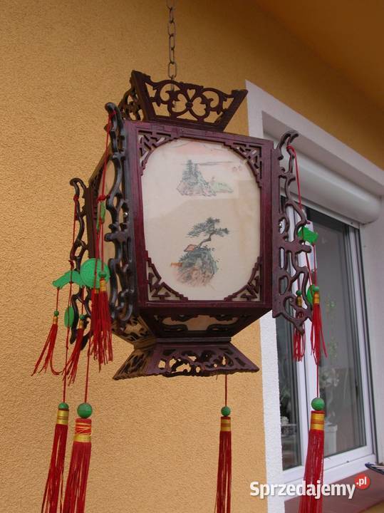 drewniana orientalna latarnia 2 Dekoracje i ozdoby lubuskie Gorzów Wielkopolski