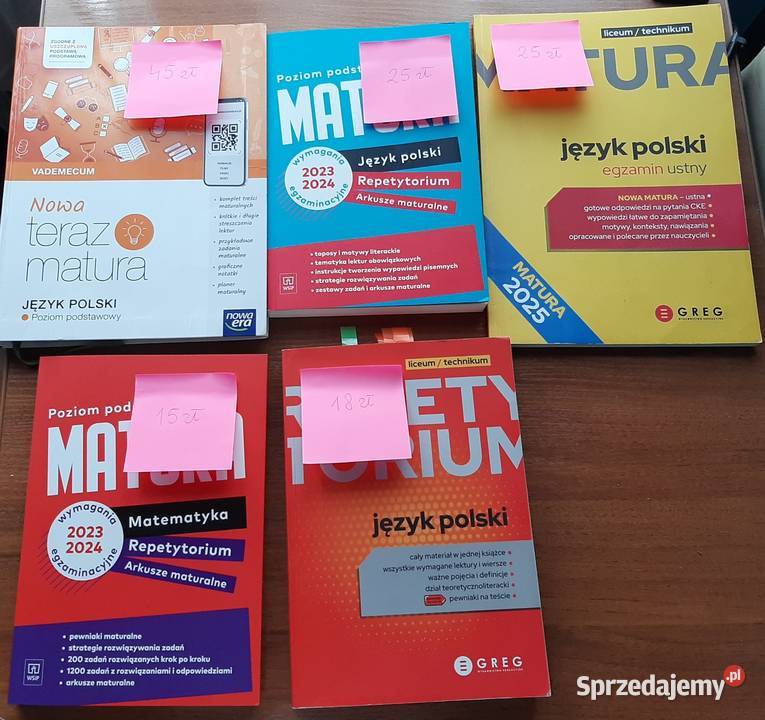 Książki do matury repetytorium Pozostałe Skwierzyna