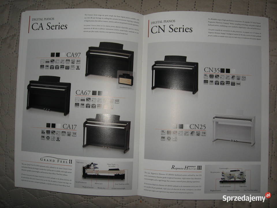 Kawai 2016 Products Catalogue katalog pianin Kępice sprzedam