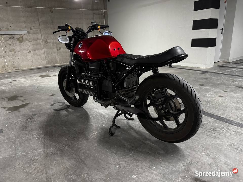 BMW K75 1995 Poznań Custom Cafe Racer Scrambler elektryczny starter