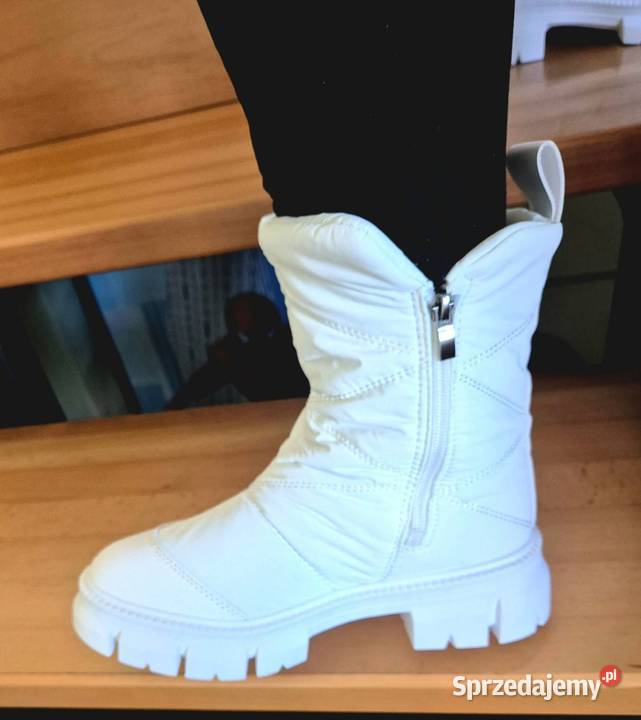 Buty damskie 36 do 41 białe zimowe Olkusz sprzedam