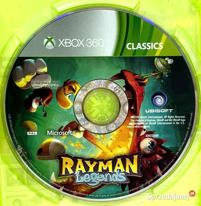 Xbox 360 Rayman Legends
