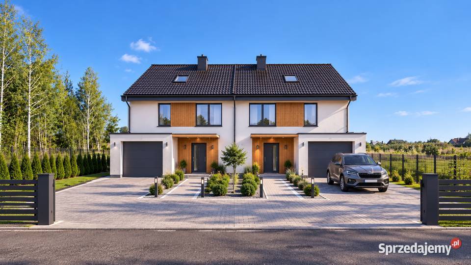 Budowlana działka 1523m pod bliźniaka Trąbki Trąbki Wielkie