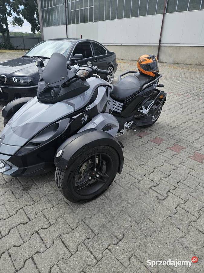 Can am spyder trójkołowka ryker metalic