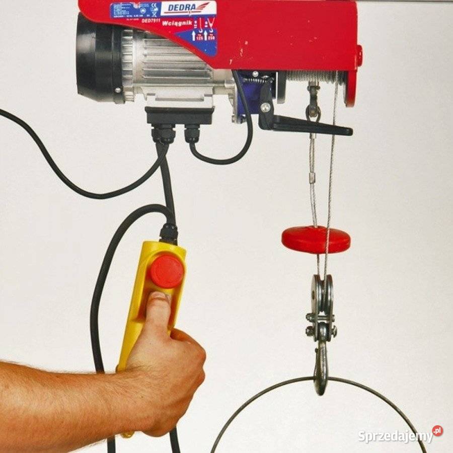 DEDRA DED7911 WCIĄGARKA WYCIĄGARKA LINOWA Opalenica sprzedam