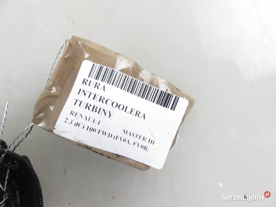 RURA INTERCOOLERA RENAULT MASTER III 23 dCi Przewody powietrza