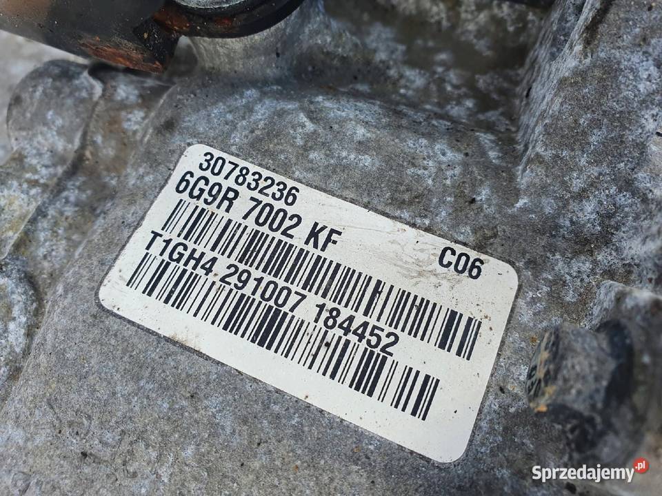 Volvo S80 II 25 T turbo SKRZYNIA BIEGÓW 30783236 Rudka