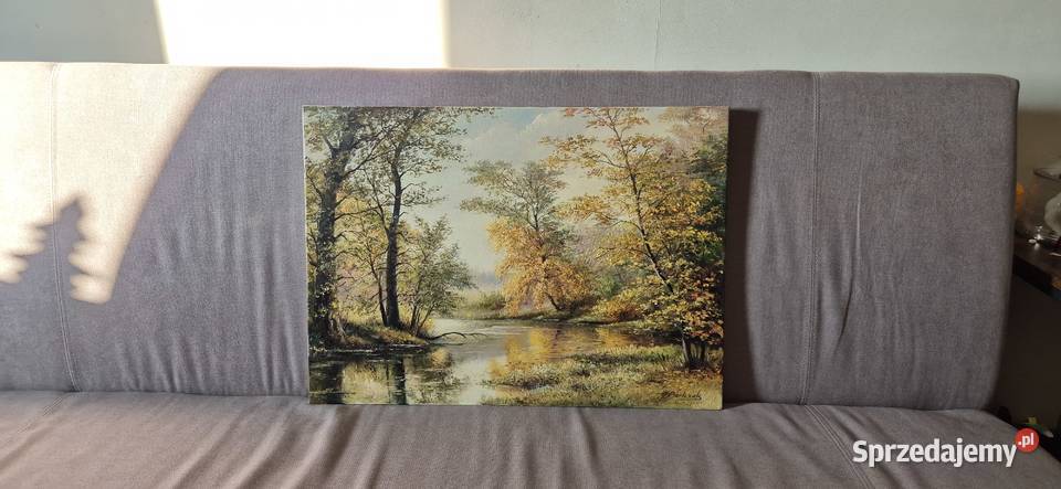 Obraz Jerzy Bartczak Jesienne Odbicia 2004 Częstochowa