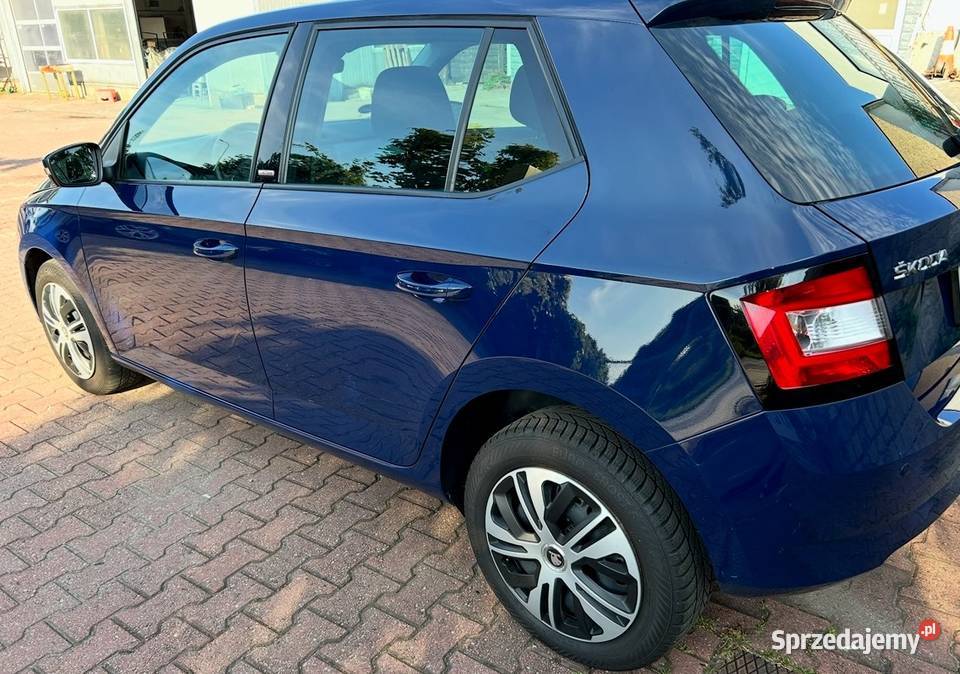Skoda Fabia III 12 TSI JOY niebieski Legnica