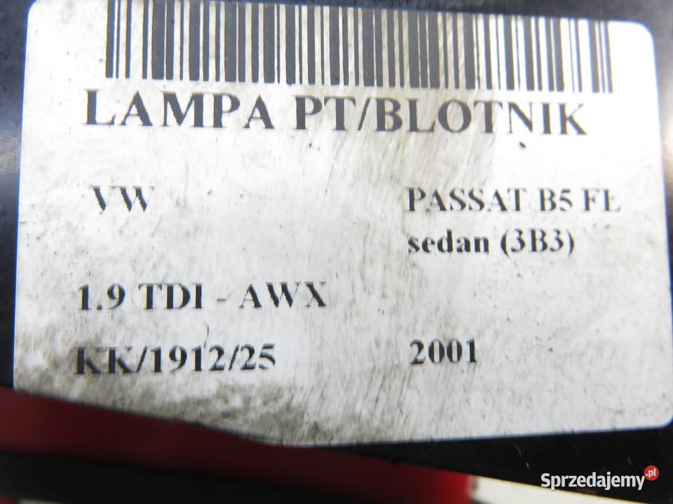 LAMPA PRAWA TYLNA VW PASSAT B5 LIFT 3B5945096AE