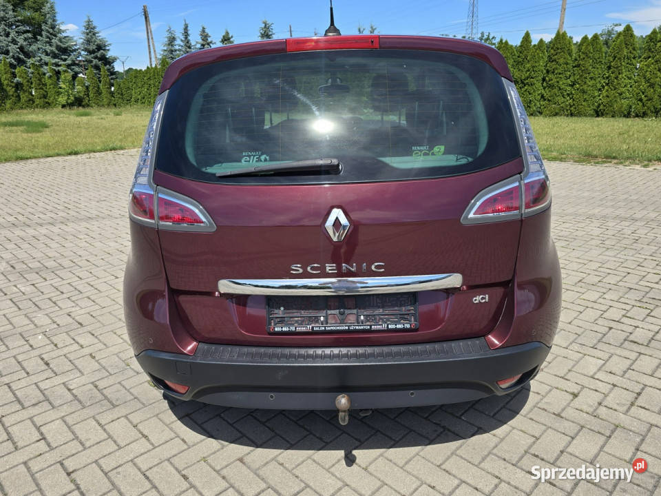 Renault Scenic 15Dci BoseNaviLedyPółSkóryKlimatr wielofunkcyjna kierownica