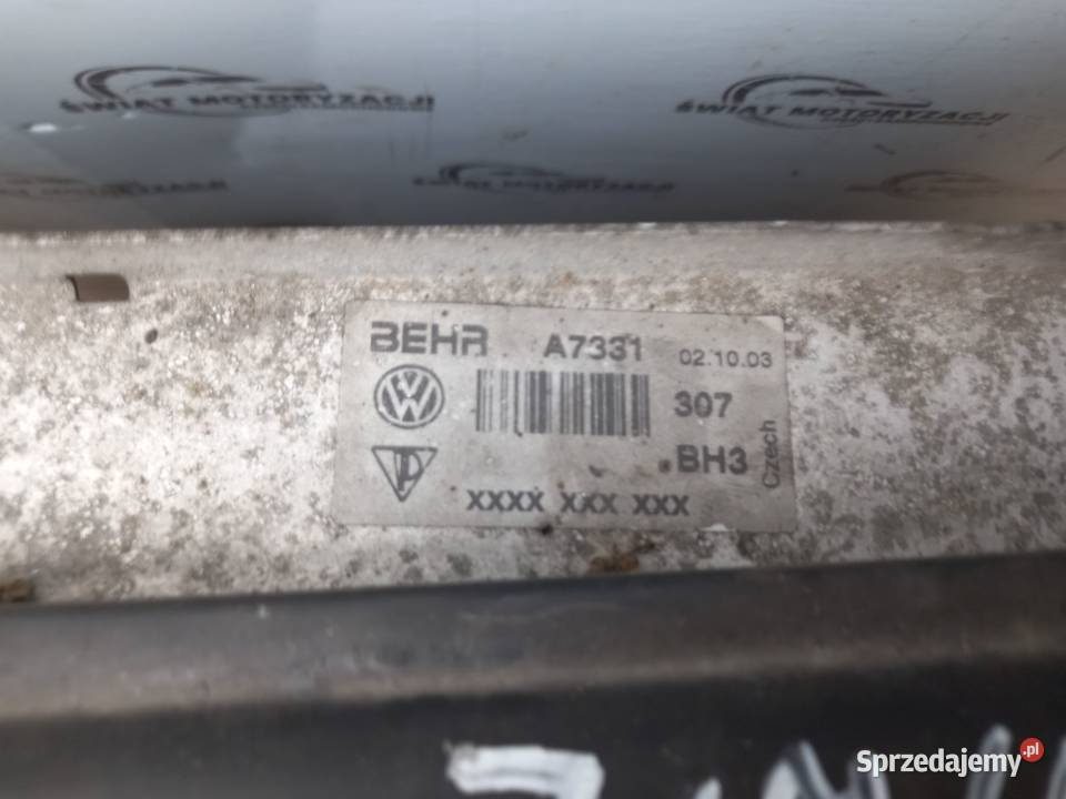 VW TOUAREG I 7L 50 TDI 04r chłodnica wody Kielce