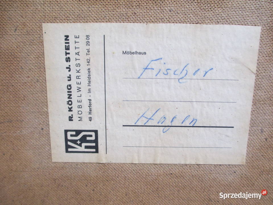 Barek Mbel Fischer Lata 60 Lublin