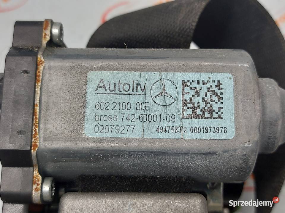 MERCEDES CLS C219 09r pas bezpieczeństwa lewy Kielce