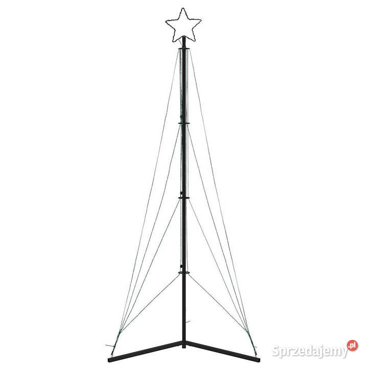 Lampki choinkowe 483 ciepłych białych LED 240 mazowieckie