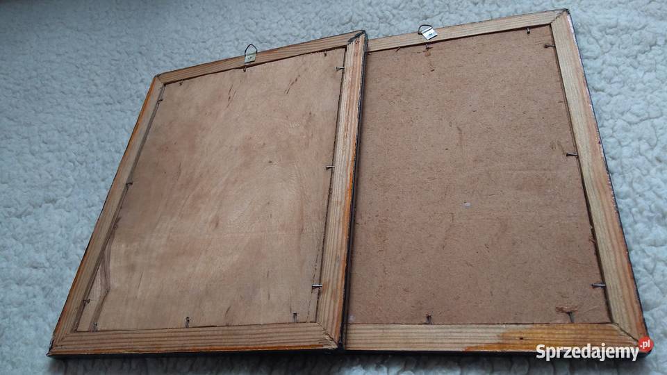 STARE ŚWIĘTE OBRAZKI JEZUS MARIA OLEODRUK Warszawa