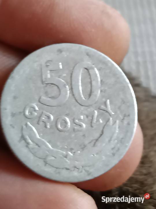 Sprzedam monete 50 groszy 1949 lekka skretka Chełm