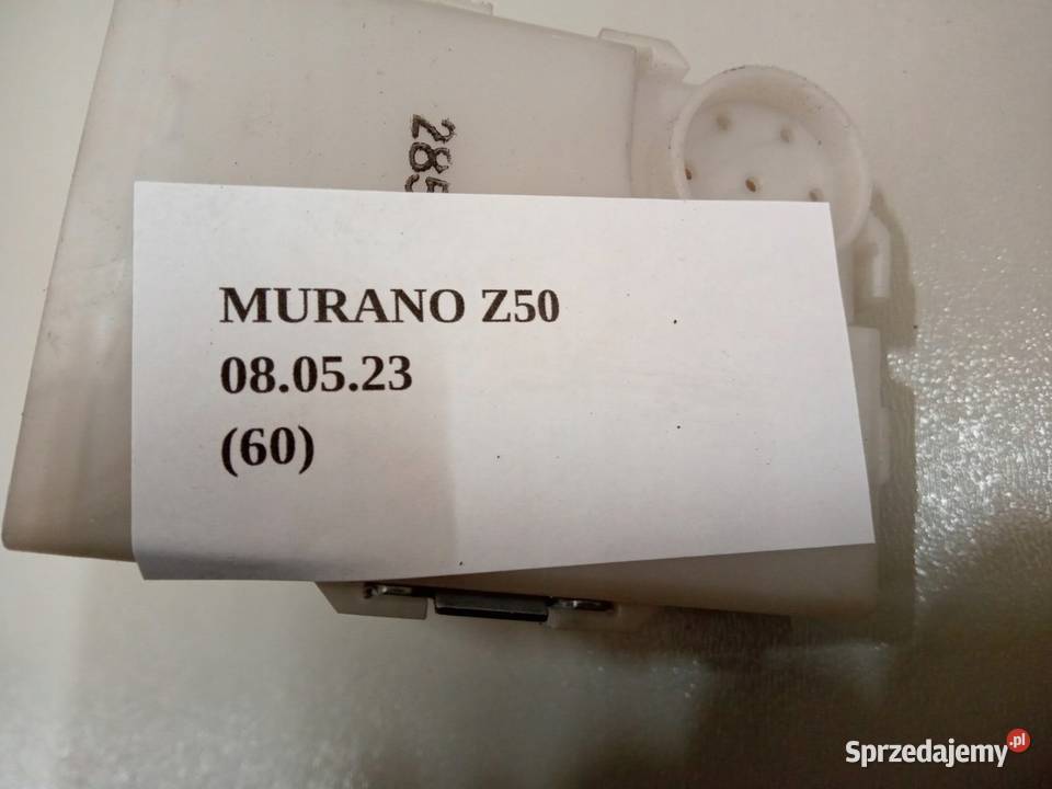 MODUŁ ALARMU STEROWNIK NISSAN MURANO Z50 Układ elektryczny Nowy Tomyśl