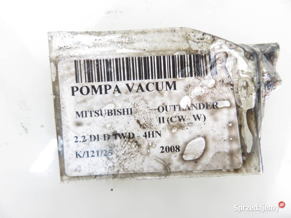 POMPA VACUM MITSUBISHI OUTLANDER II CWW 22 DID małopolskie
