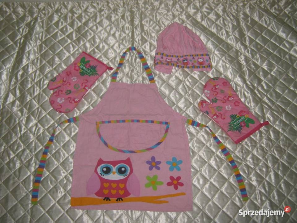 Zestaw Kucharka Garnki i Fartuszek Baranowo