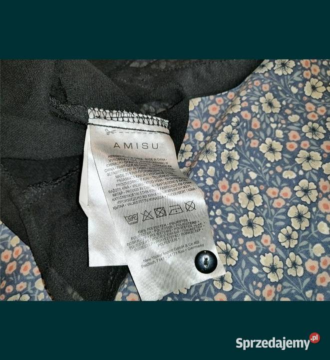 YORKER NOWA czarna koszula bluzka rozpinana