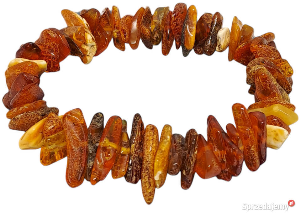 Bransoletka z bursztynu bursztyn bałtycki Warszawa