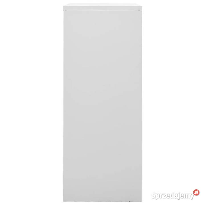 Szafka biurowa jasnoszara 90x40x102 stalowa Warszawa