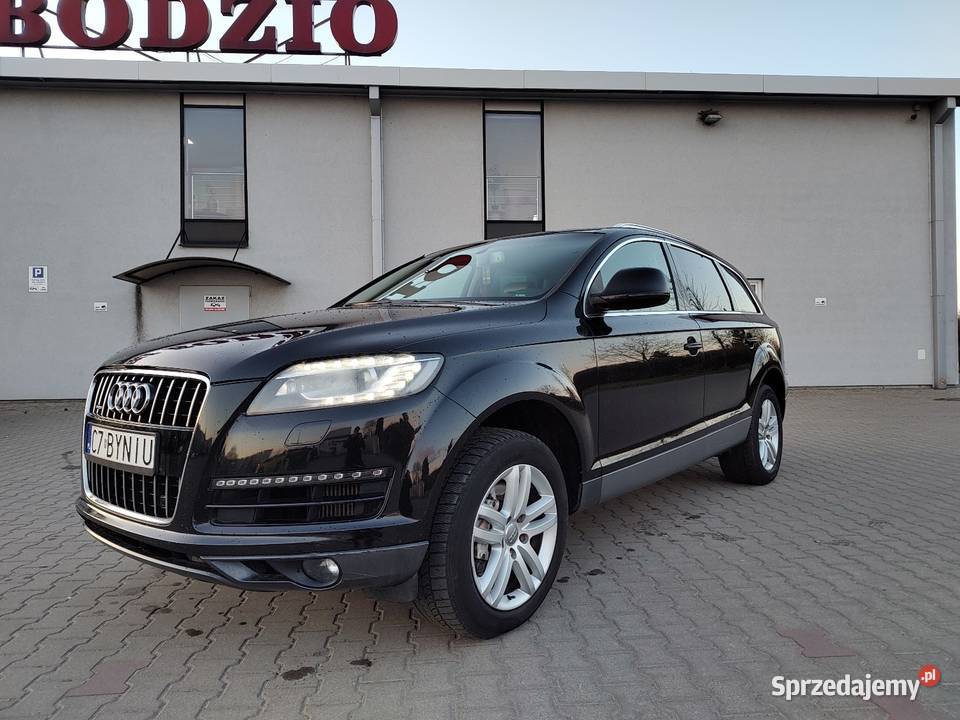 Audi Q7 30 TDI QUATTRO BEZ PNEUMATYKI 7 osobowy czarny