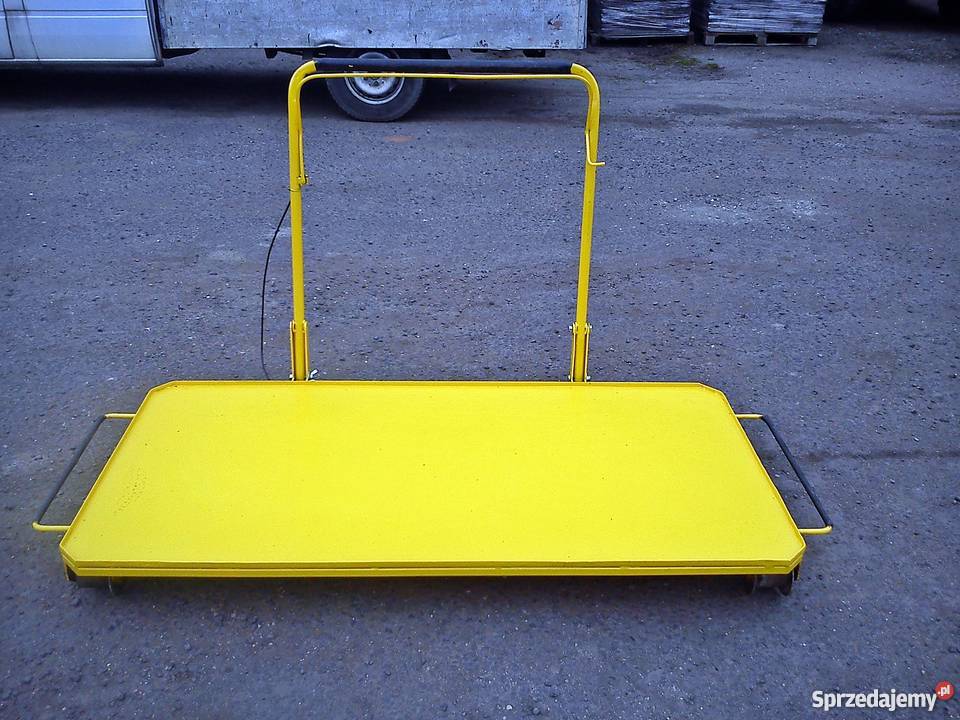 WÓZEK TOROWY PW 900 NA METALOWYCH KÓŁKACH śląskie Gostyń