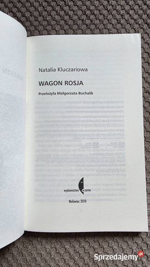 Wagon Rosja Natalia Kluczariowa