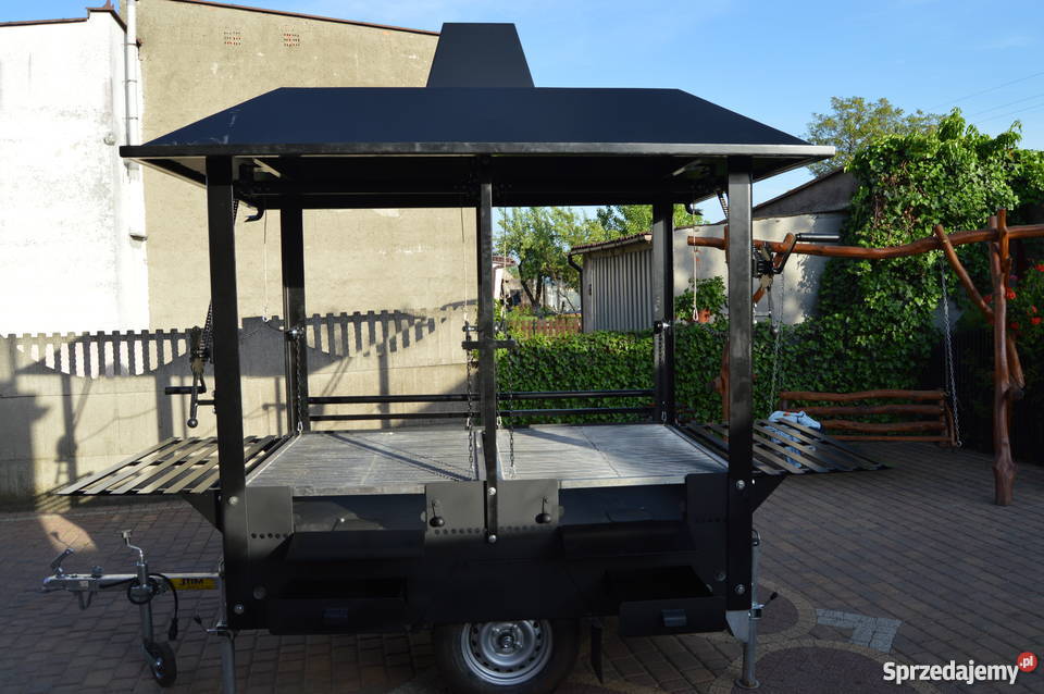 Gastronomiczny mobilny grill cateringowy Damasławek