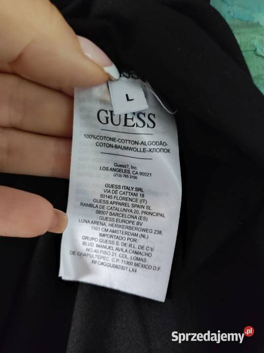 Guess kopszulka wysadzana kamieniami biżuteryjna Kielce sprzedam