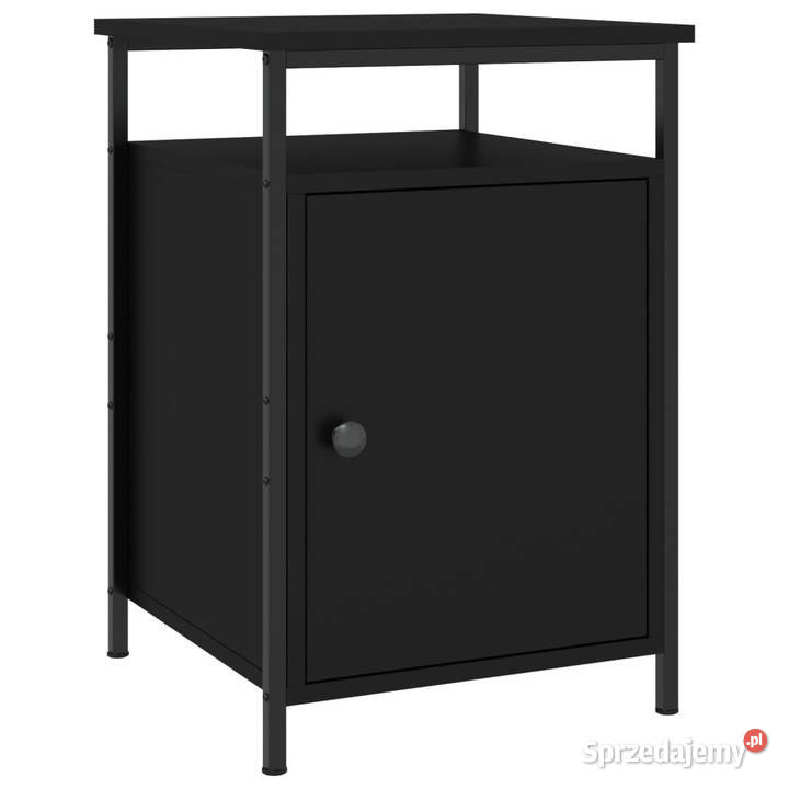 Szafki nocne 2 czarne 40x42x60 WM825864 mazowieckie Warszawa