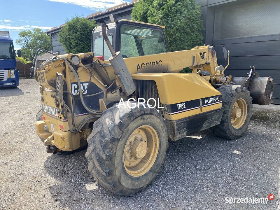 ŁADOWARKA TELESKOPOWA CAT TH 62 1998r Biała