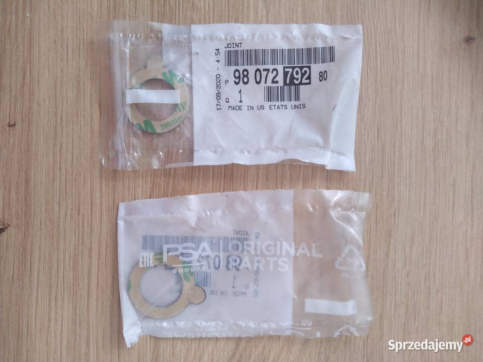 Uszczelka wtryskiwacza AdBlue Citroen Peugeot osobowe lubelskie Lublin sprzedam