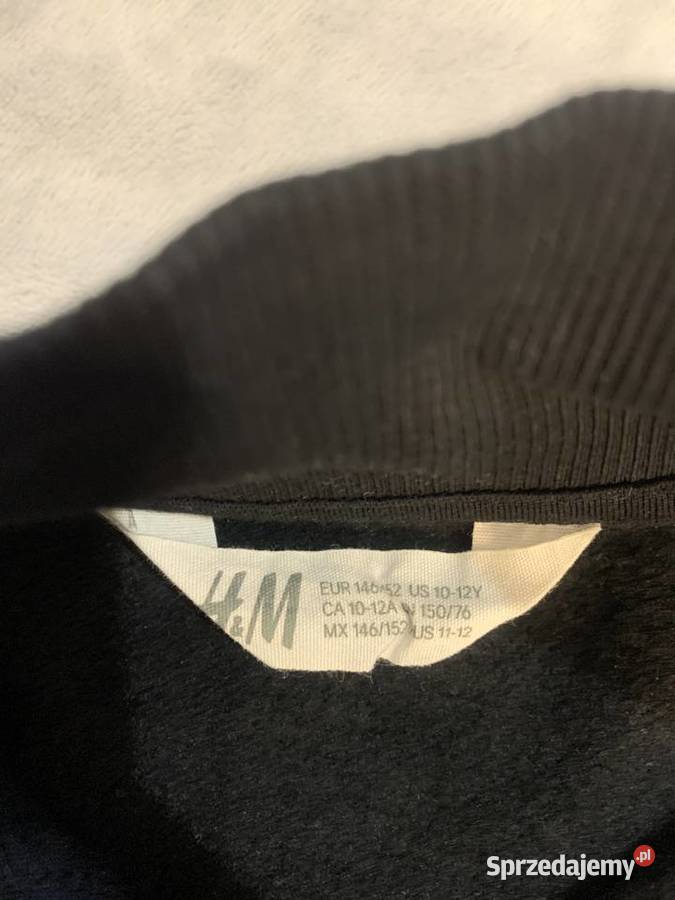 Krótka bluza sweter ze stójką i zamkiem HM NOWA