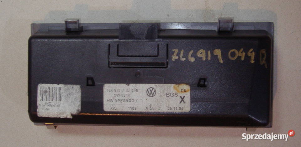 VW TOUAREG WYŚWIETLACZ OBSŁUGA WEBASTO 7L6919044 Katowice