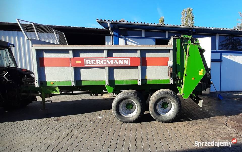 Rozrzutnik obornika Bergman 8T w stanie łódzkie Rawa Mazowiecka