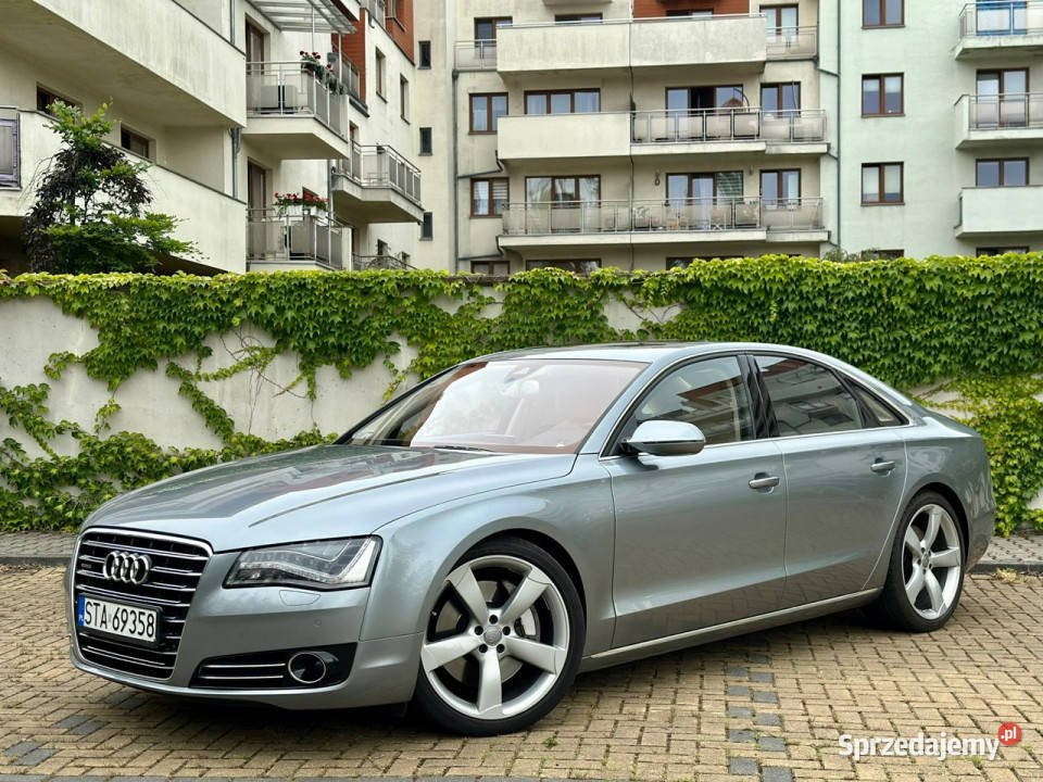 Audi A8 Faktura VAT 23 42 TDI wyposażenie D4 Tarnowskie Góry