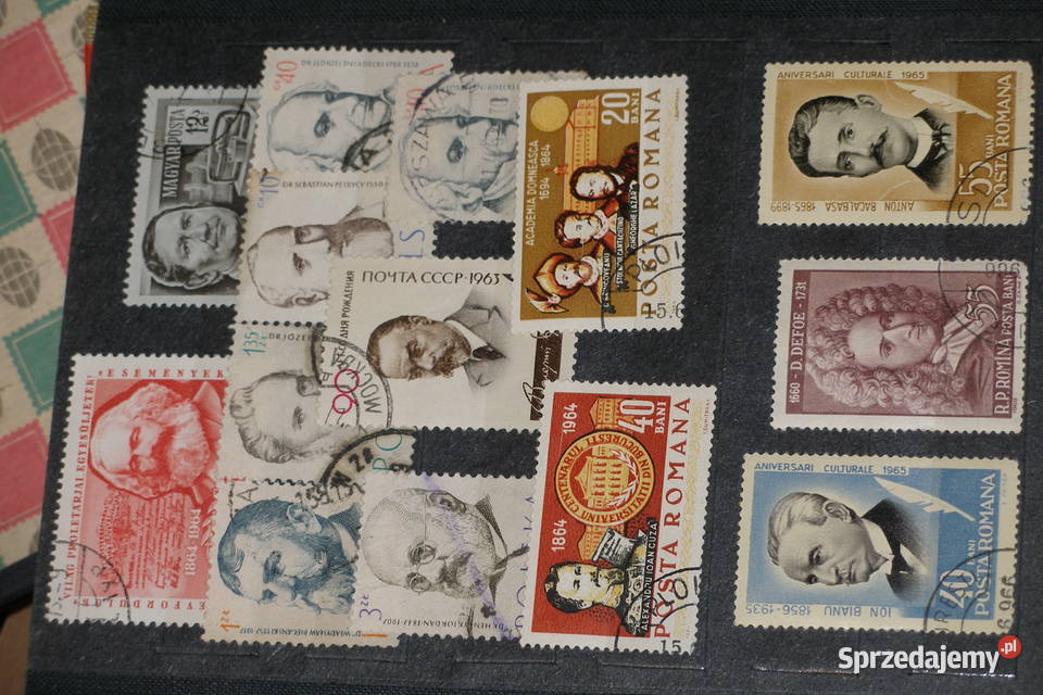 Znaczki z lat 60 i 70 Całość Warszawa