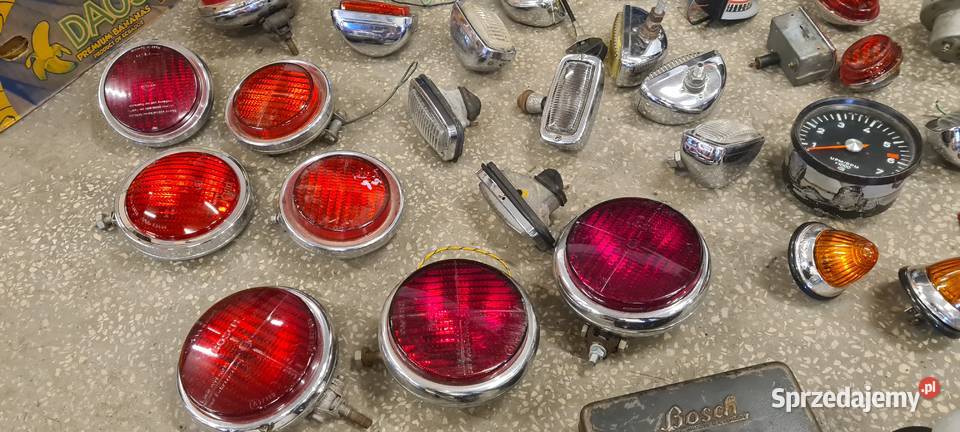 Vw garbus karmann bulik lampy zegary łódzkie Łódź
