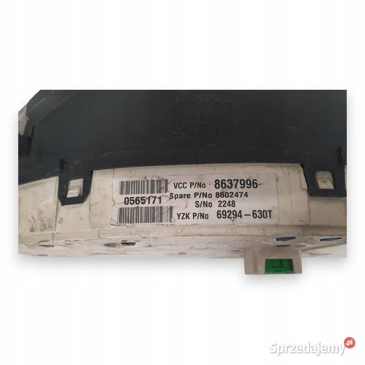 LICZNIK ZEGARY 8637996 Volvo S60 I V70 II 24 D Chełm