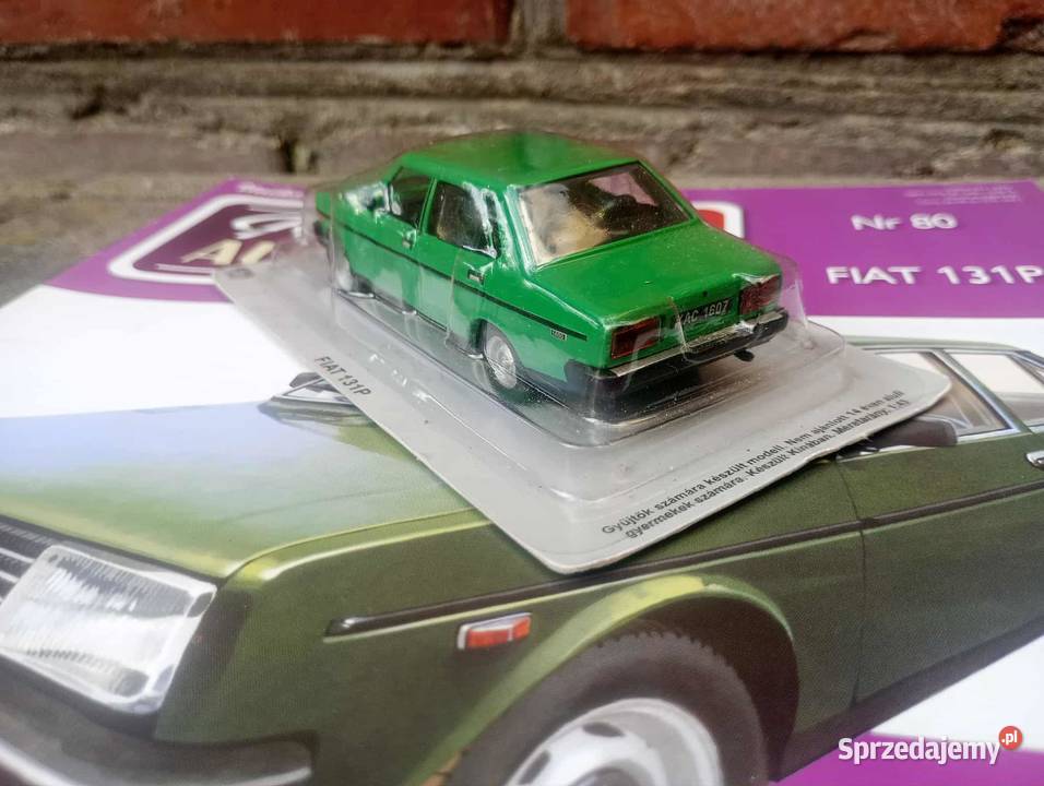 FIAT 131P deagostini 143 kultowe auta PRL