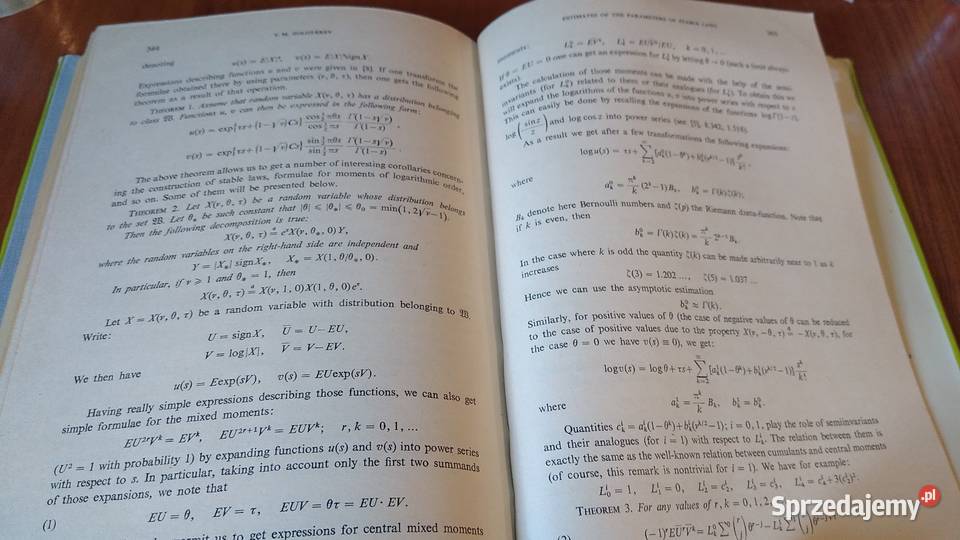 Mathematical statistics Bartoszyński Koronacki pomorskie Gdańsk