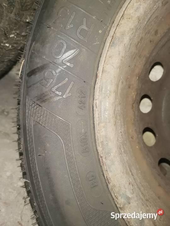 Felgi stalowe opony zimowe Megane 1 R13 70x175 Orzesze