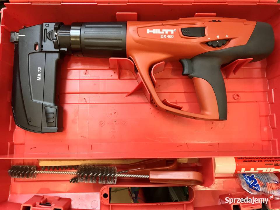 Hilti DX 460 MX72 osadzak prochowy w walizce sprzedam