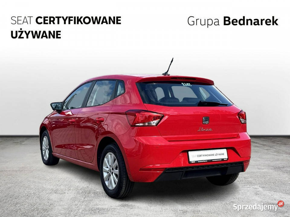 Seat Ibiza Bezwypadkowy Salon Polska Serwis ASO asystent pasa ruchu Łódź
